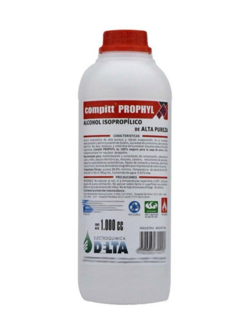 Alcohol isopropilico DELTA 1.000cc