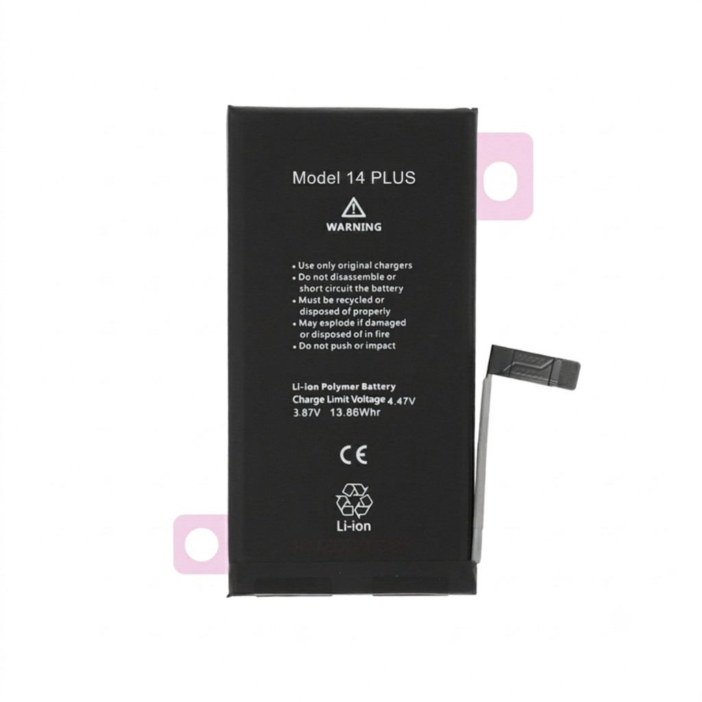 Bateria Apta Diagnostico para iPhone 14 plus - Pieza Original