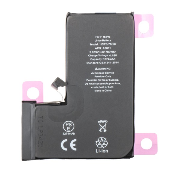 Bateria Apta Diagnostico para iPhone 15 pro - Pieza Original