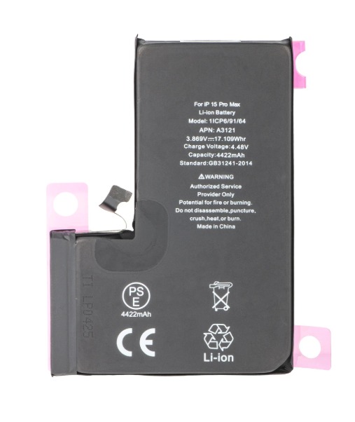 Bateria Apta Diagnostico para iPhone 15 pro max - Pieza Original