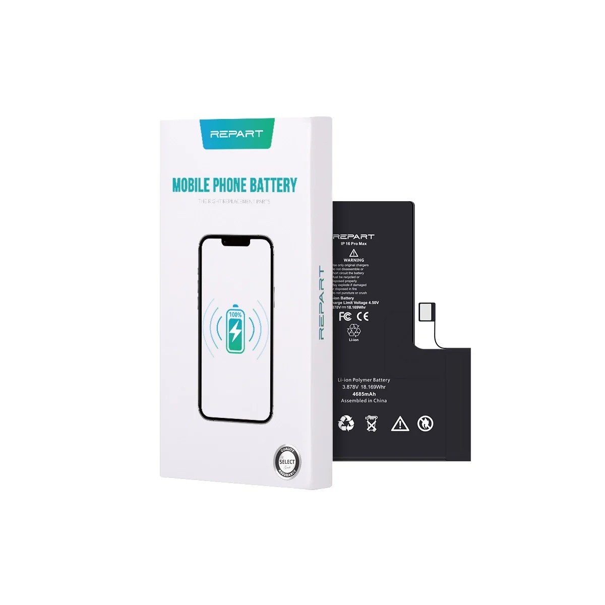 Bateria Repart para iPhone 16 pro max