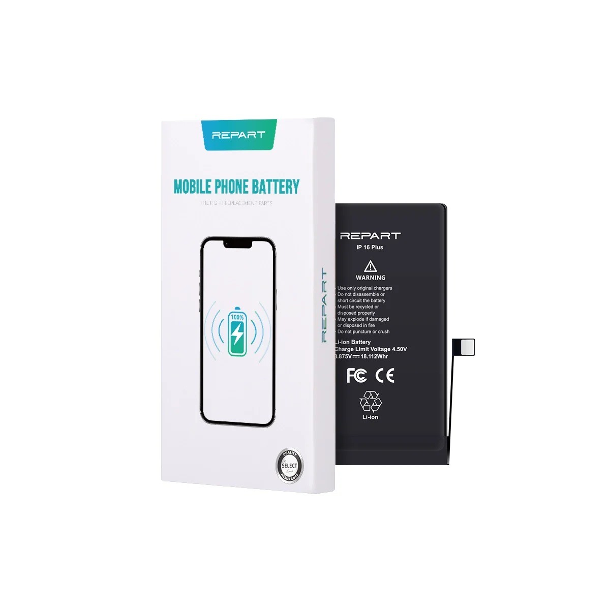 Bateria Repart para iPhone 16 pro