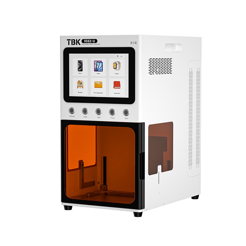 Maquina laser TBK 958ZU con comande de voz
