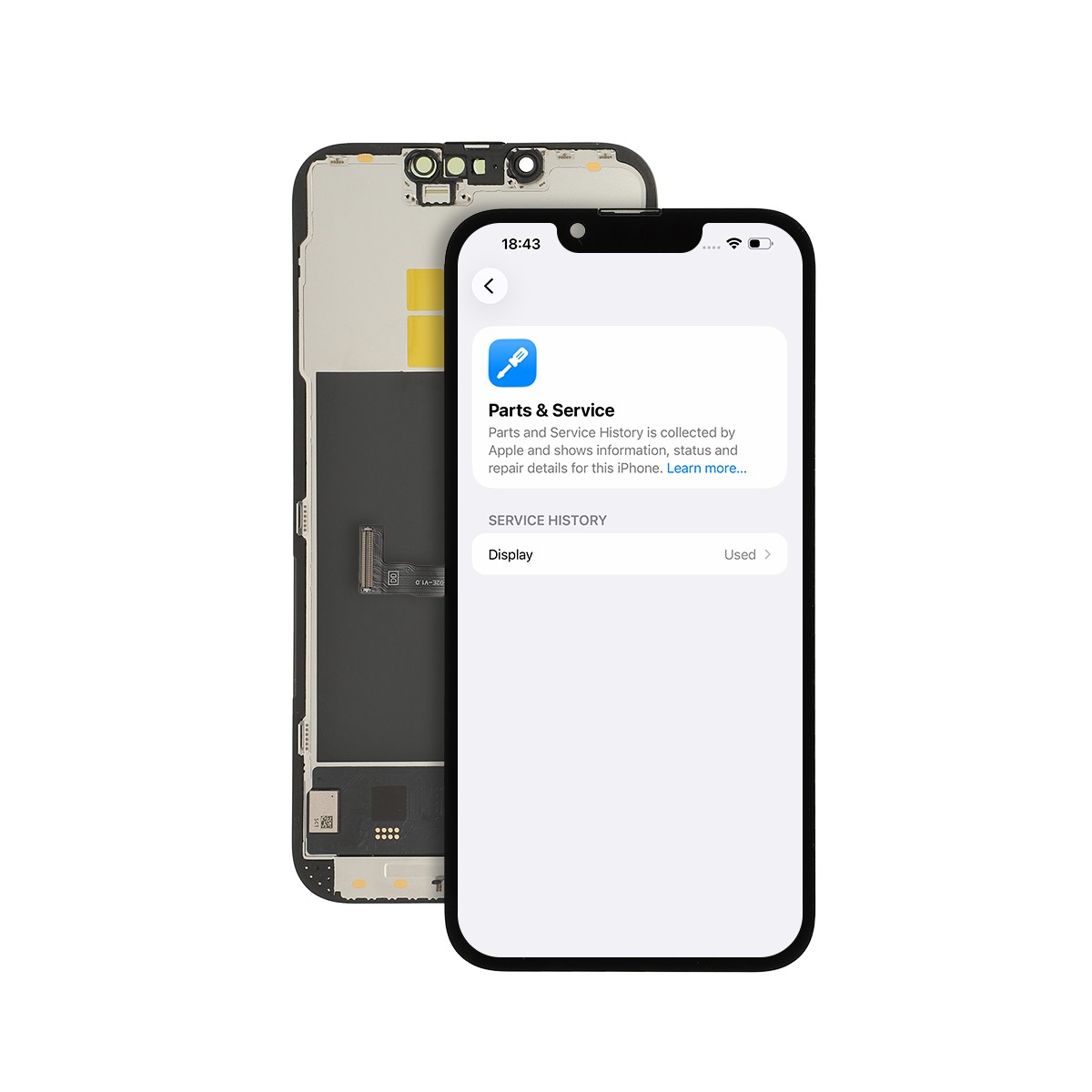 Modulo Apto Diagnostico Soft Oled para iPhone 13 pro 120hz (SIN IC)