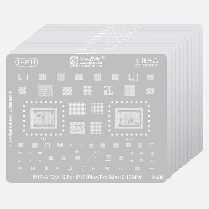 Stencil AMAOE para iPhone 6-1 (11 a 16 pro max)